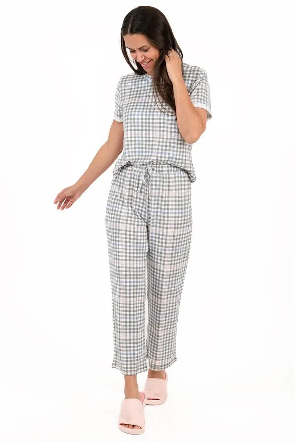Capri PJ set - Plaid