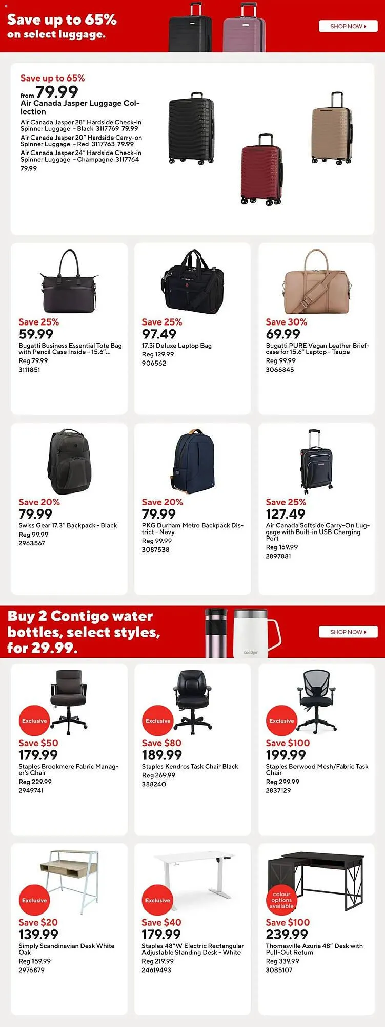 Staples flyer from January 9 to January 16 2026 - flyer page 13