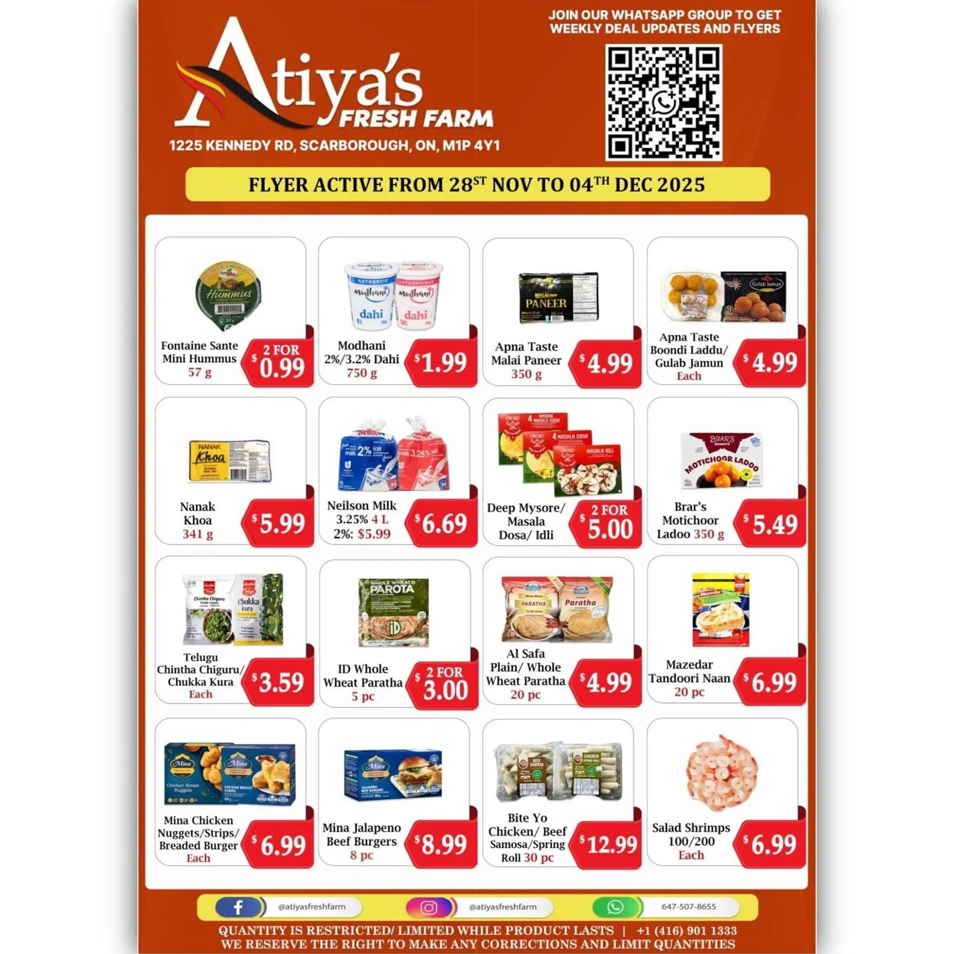 Atiya's Fresh Farm flyer from November 28 to December 4 2025 - flyer page 3