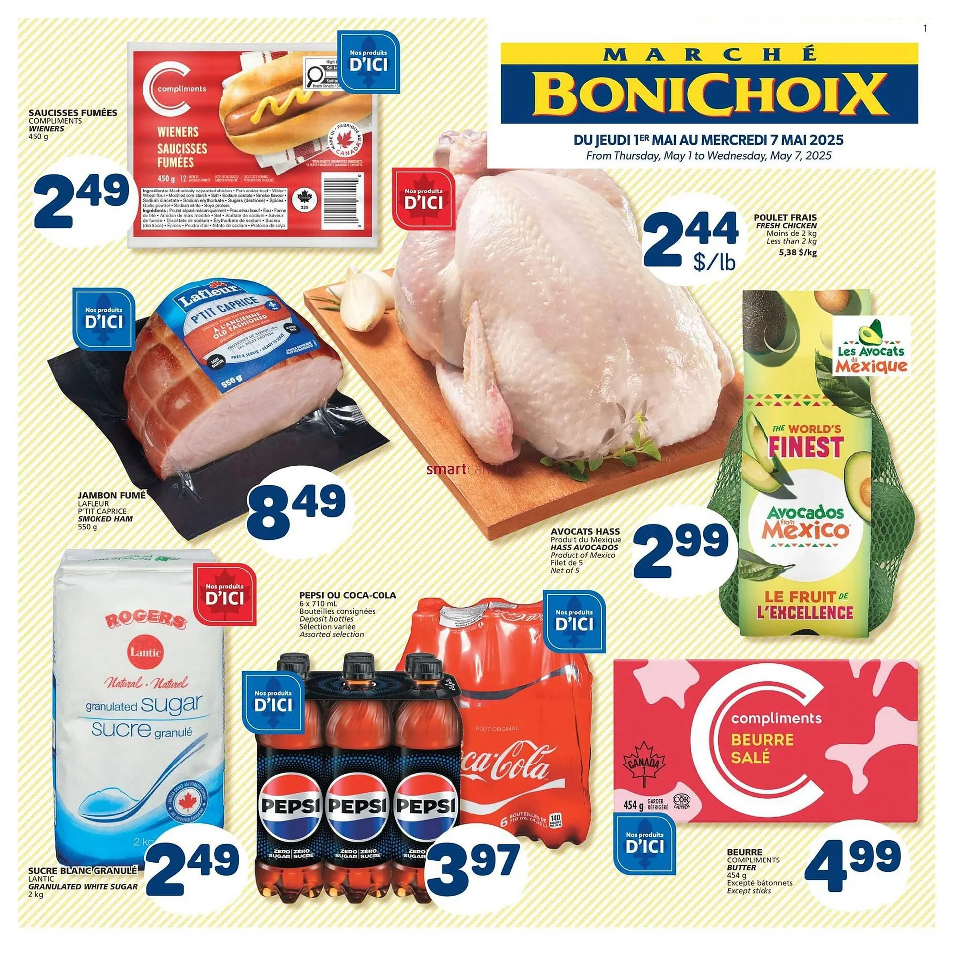 Marché Bonichoix flyer - 1