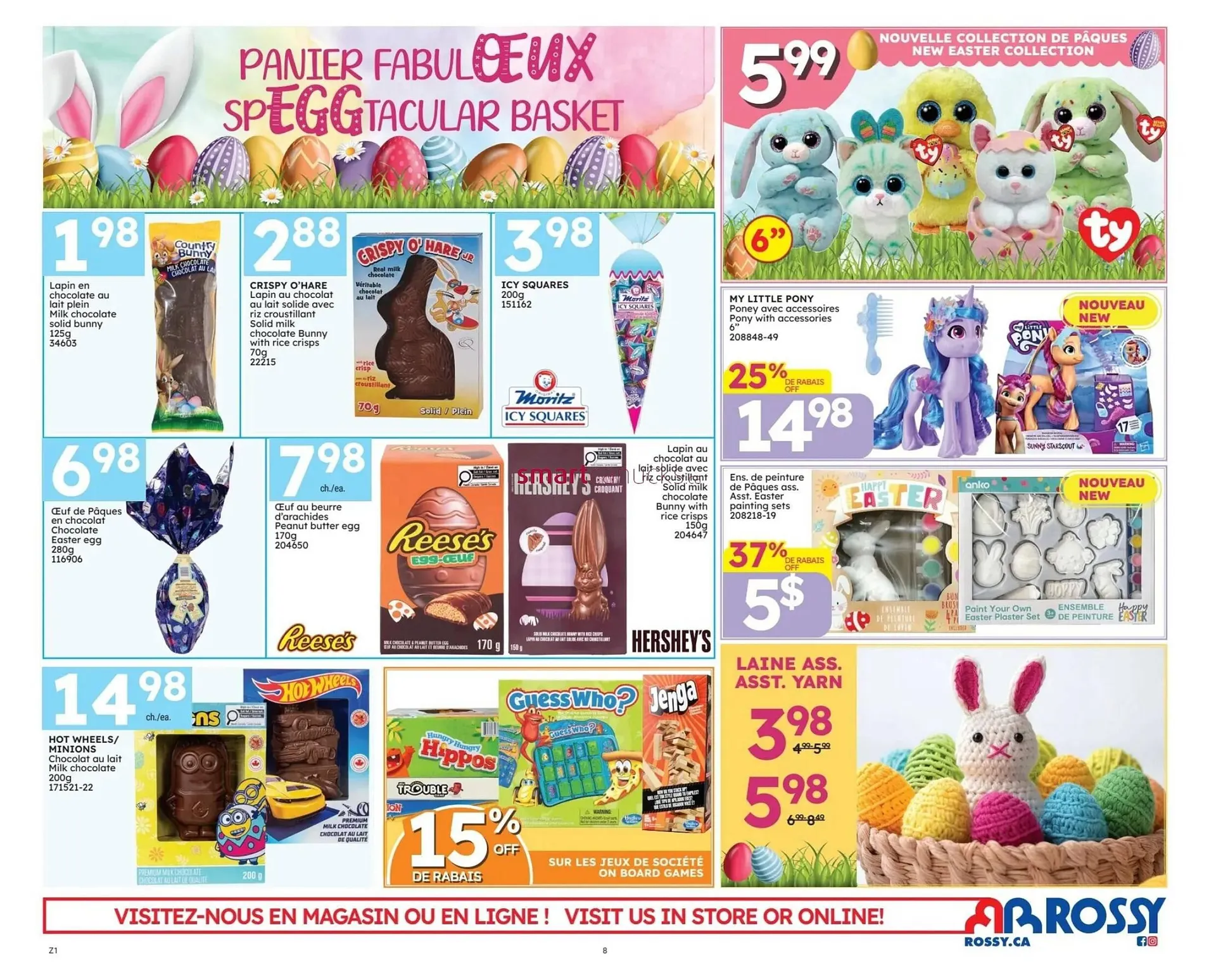 Rossy flyer from April 3 to April 9 2025 - flyer page 8