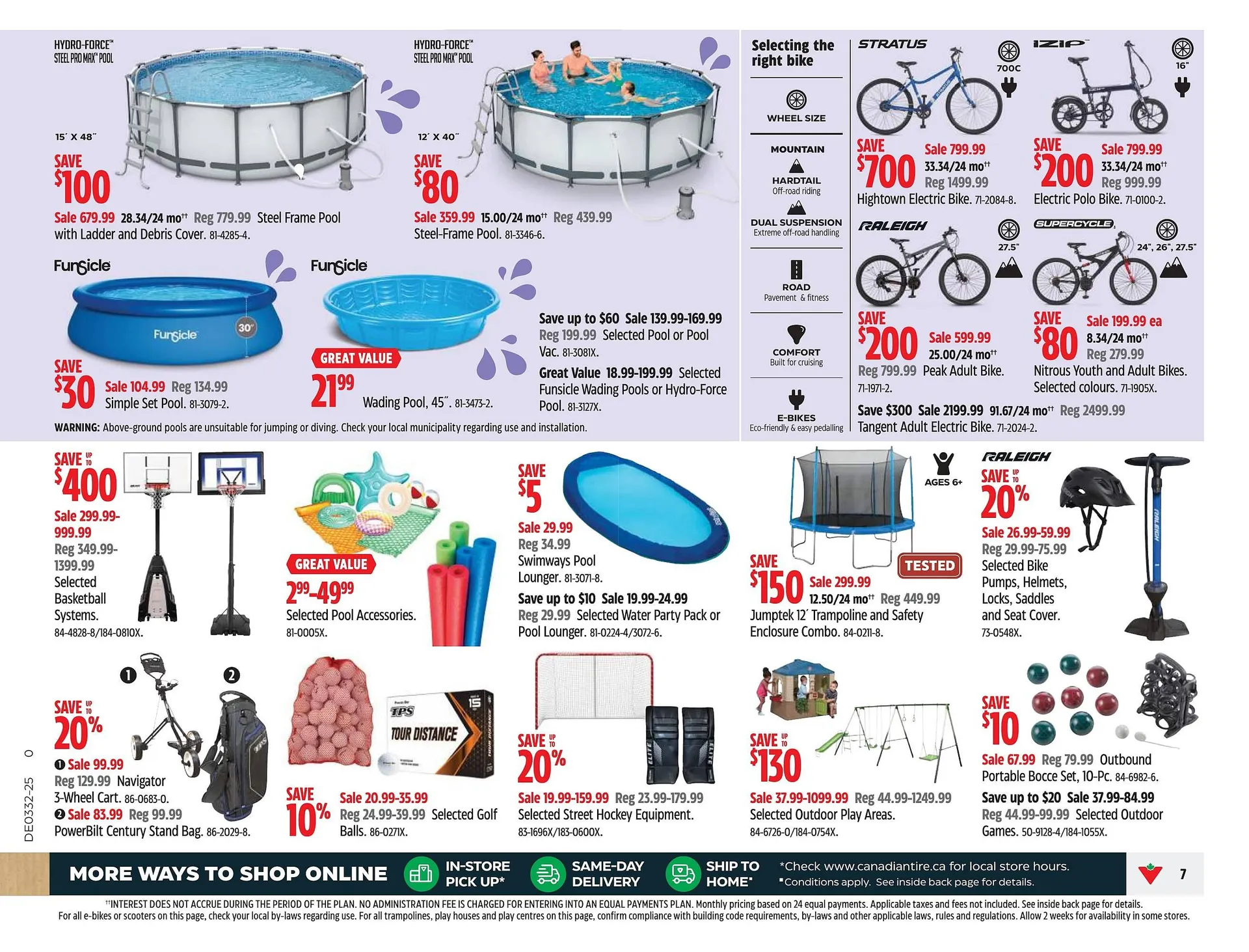 Canadian Tire flyer from July 31 to August 6 2025 - flyer page 7