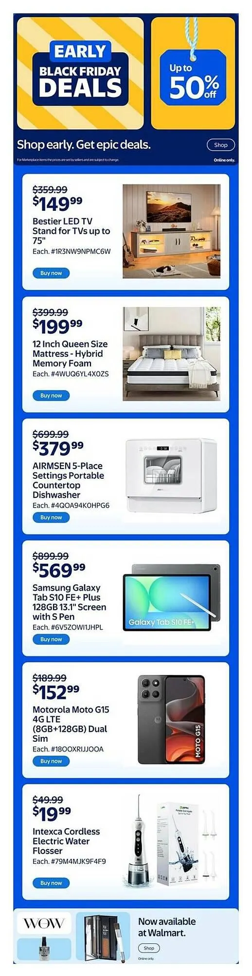 Walmart flyer from November 6 to November 12 2025 - flyer page 7