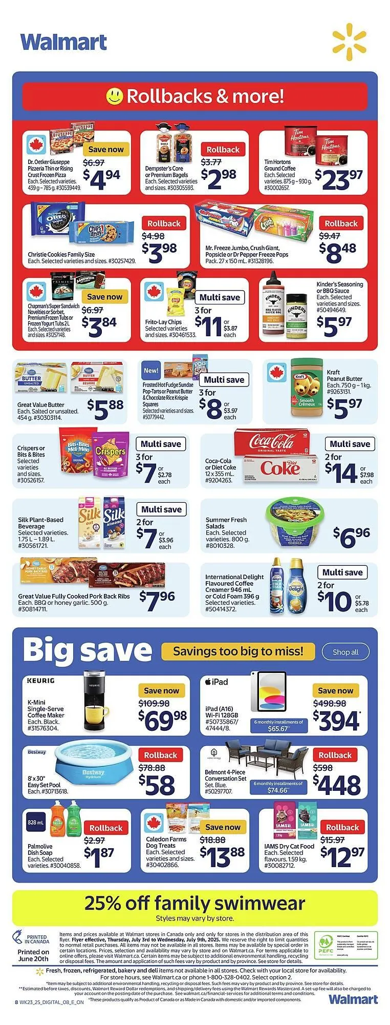Walmart flyer from July 4 to July 11 2025 - flyer page 2