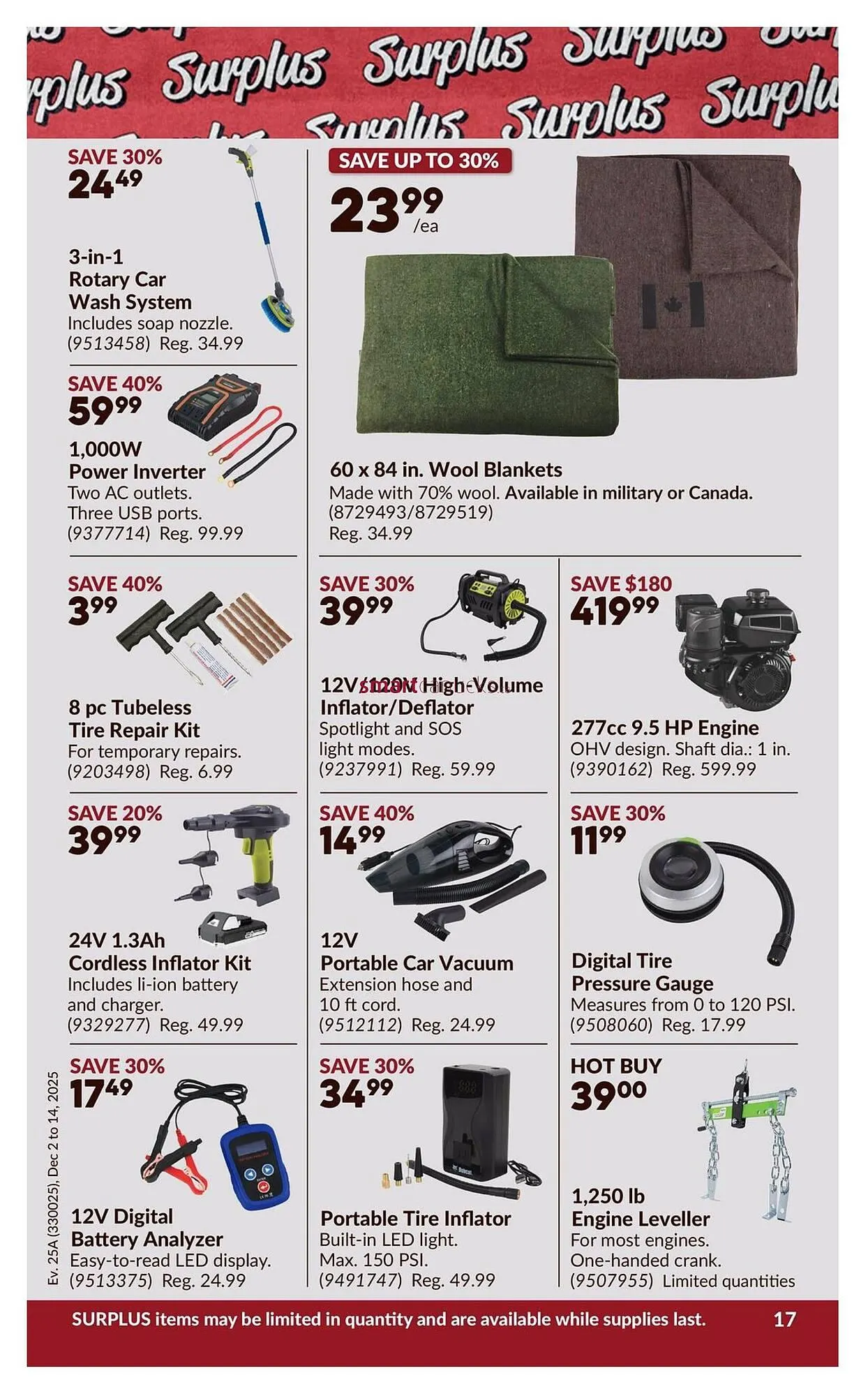 Princess Auto flyer from November 27 to December 2 2025 - flyer page 22