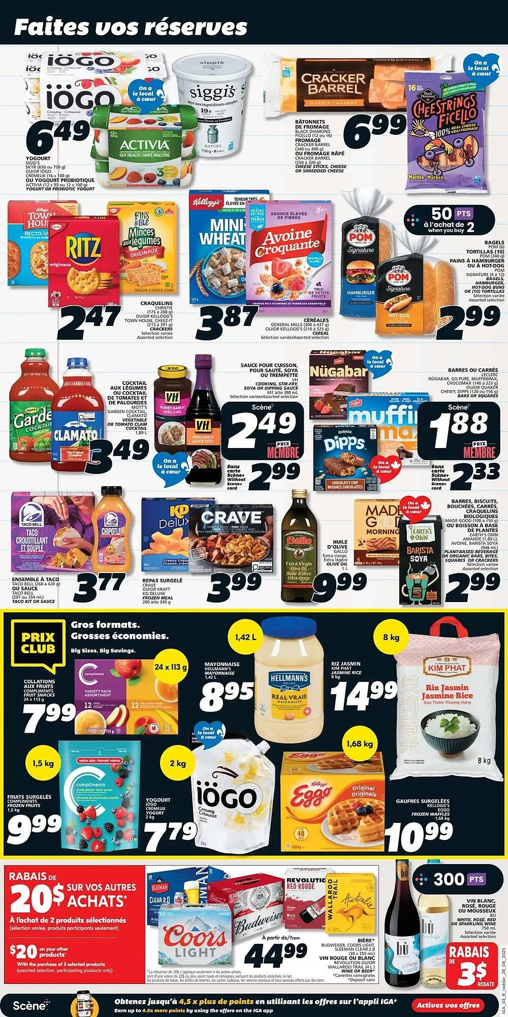 IGA flyer from August 28 to September 3 2025 - flyer page 3