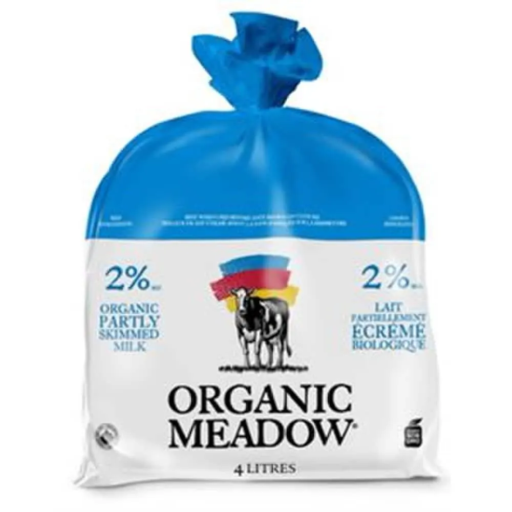Organic Meadow Milk 2% Org 4 L