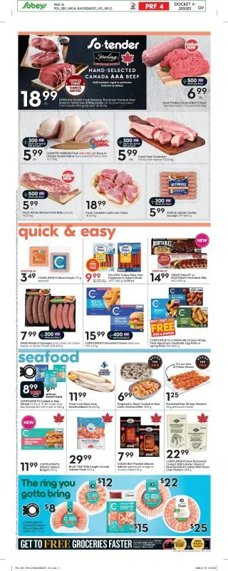 Sobeys Flyer from July 30 to August 5 2026 - flyer page 6