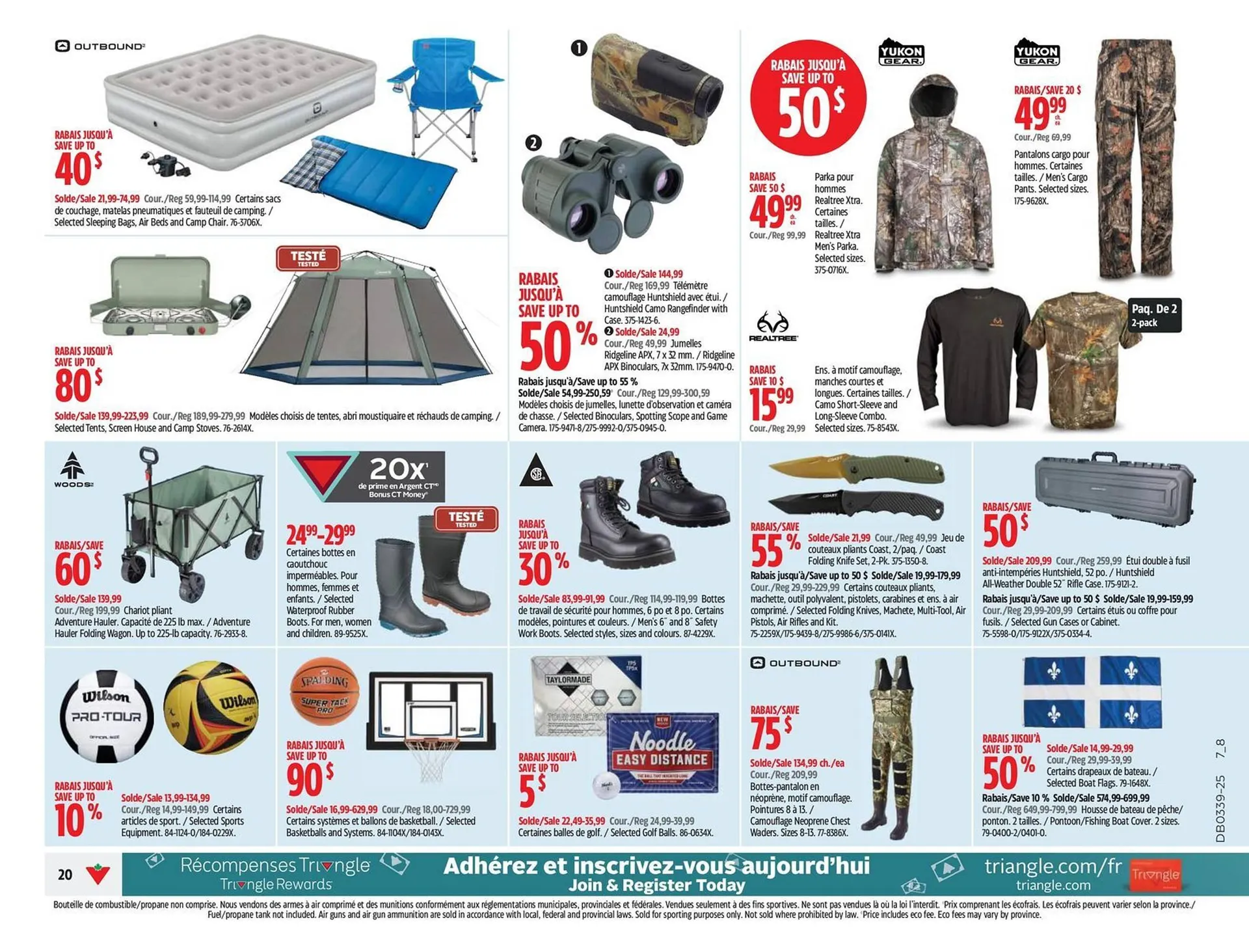 Canadian Tire flyer from September 18 to September 25 2025 - flyer page 20