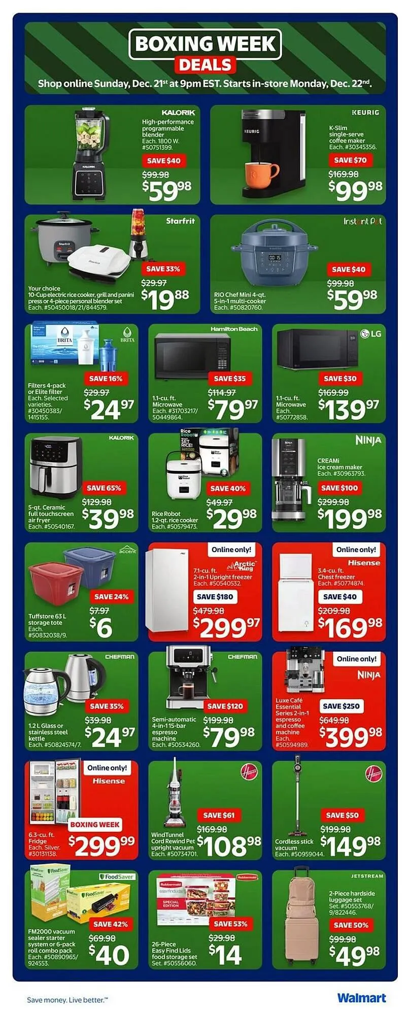 Walmart flyer from December 21 to December 31 2025 - flyer page 7
