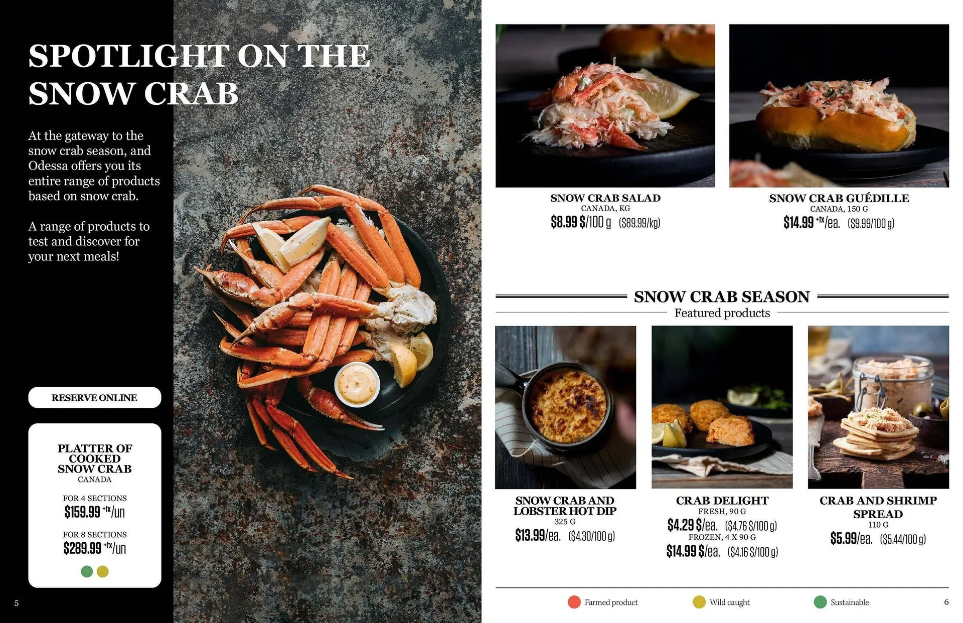 Odessa Poissonnier flyer from March 20 to April 3 2026 - flyer page 4