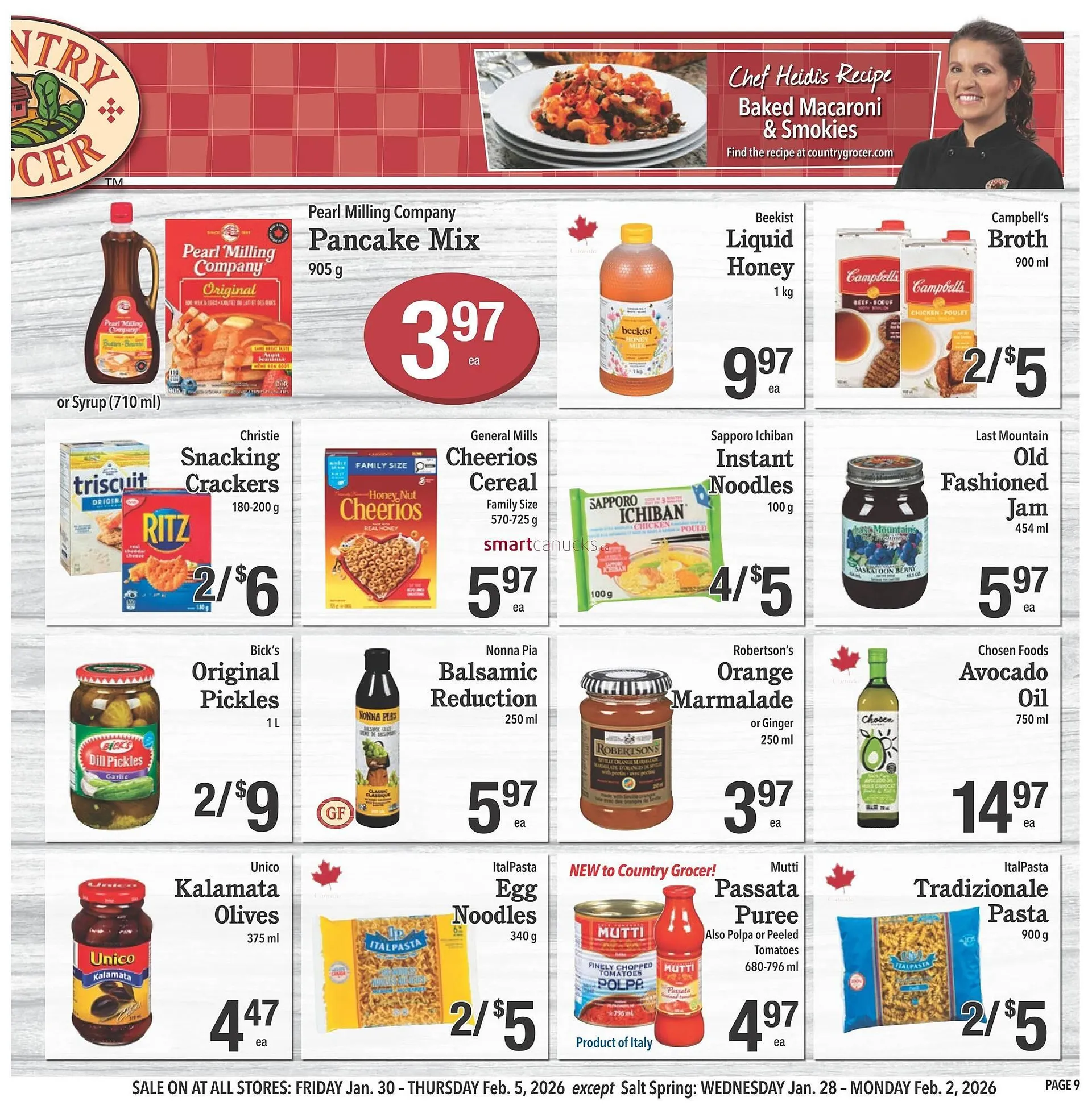 Country Grocer flyer from January 30 to February 5 2026 - flyer page 9