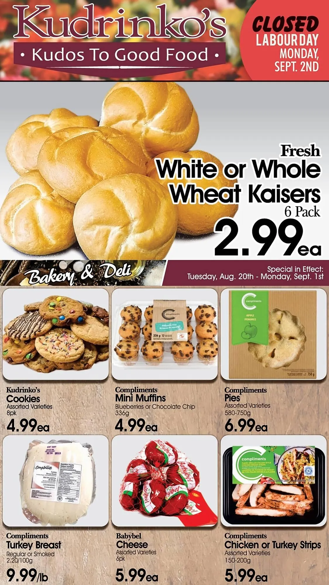 Kudrinko's flyer from August 22 to August 28 2024 - flyer page 3