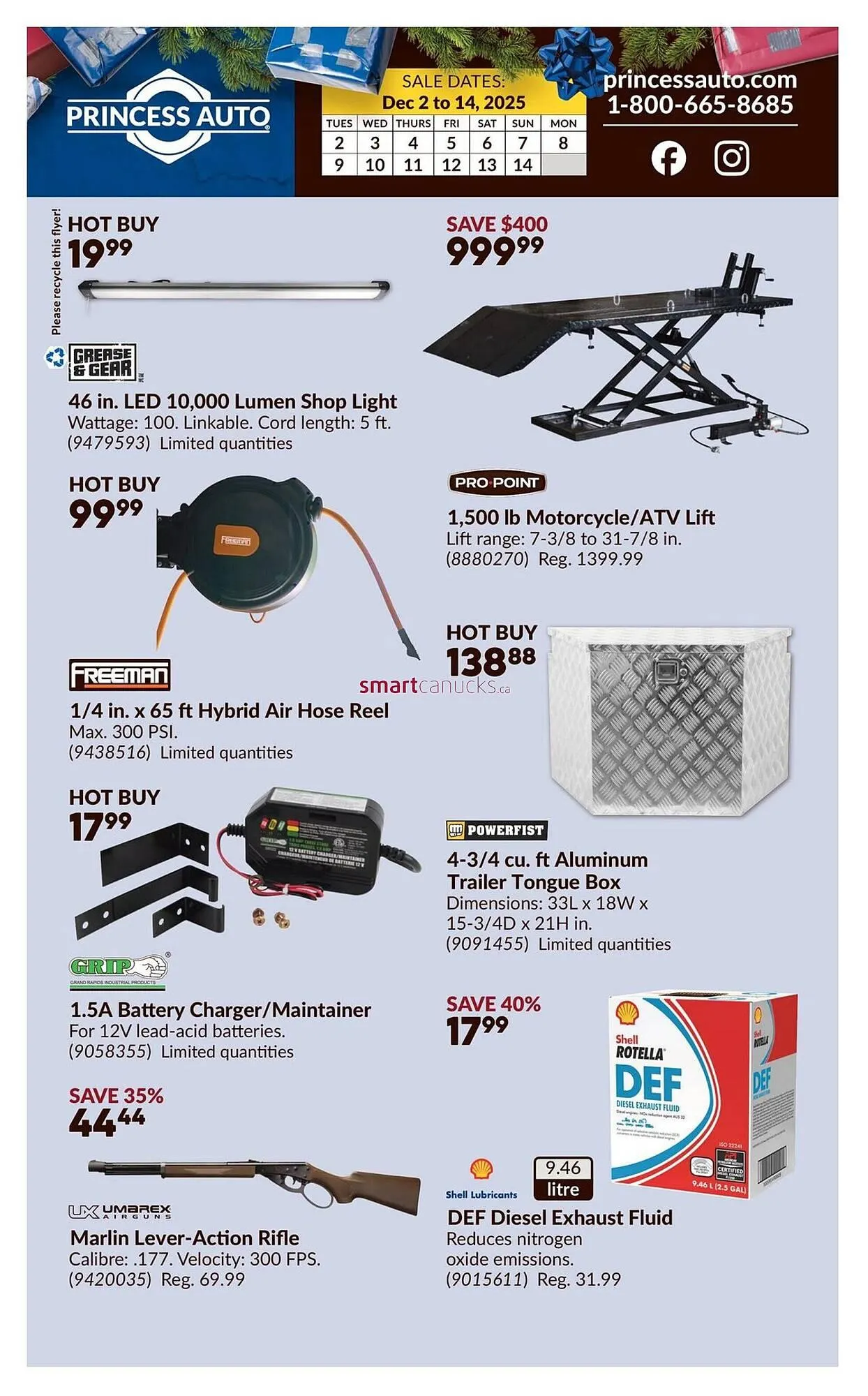 Princess Auto flyer from November 27 to December 2 2025 - flyer page 2