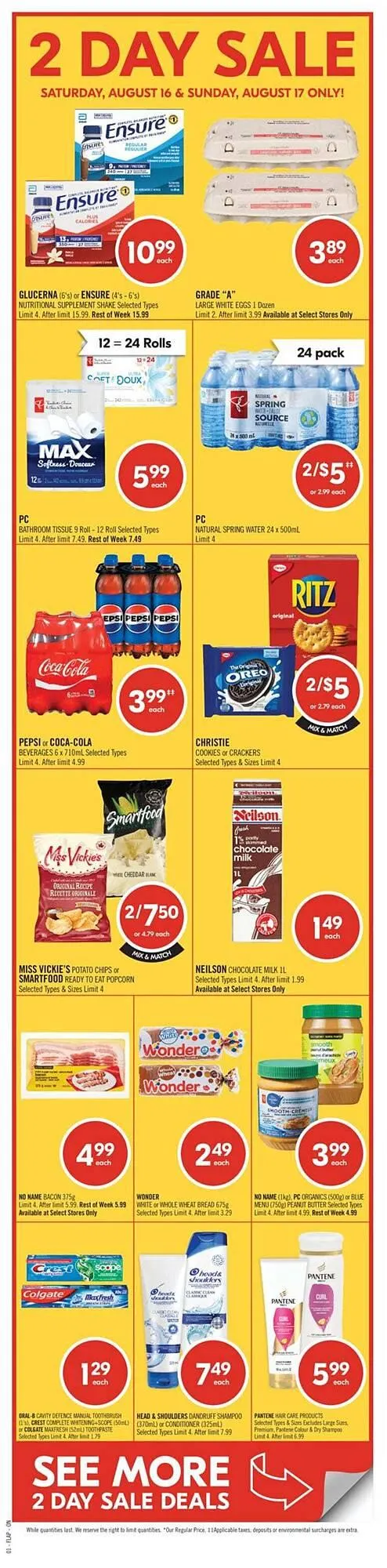 Shoppers Drug Mart flyer from August 14 to August 21 2025 - flyer page 4