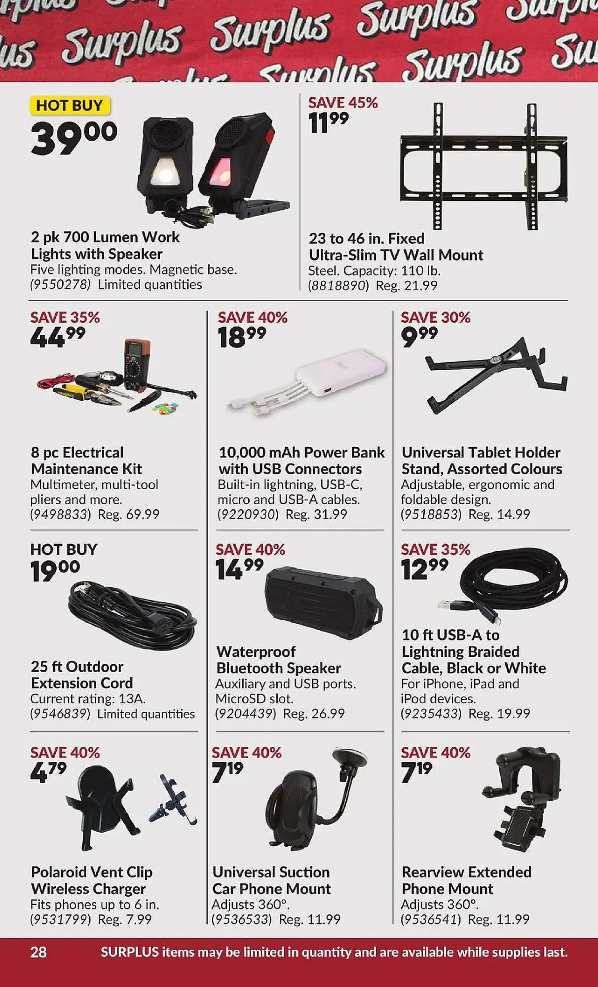 Princess Auto flyer from February 24 to March 9 2026 - flyer page 32