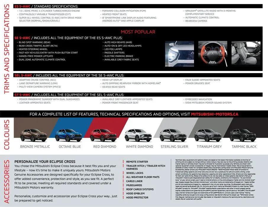 Mitsubishi EclipseCross Brochure from October 31 to December 31 2024 - flyer page 8