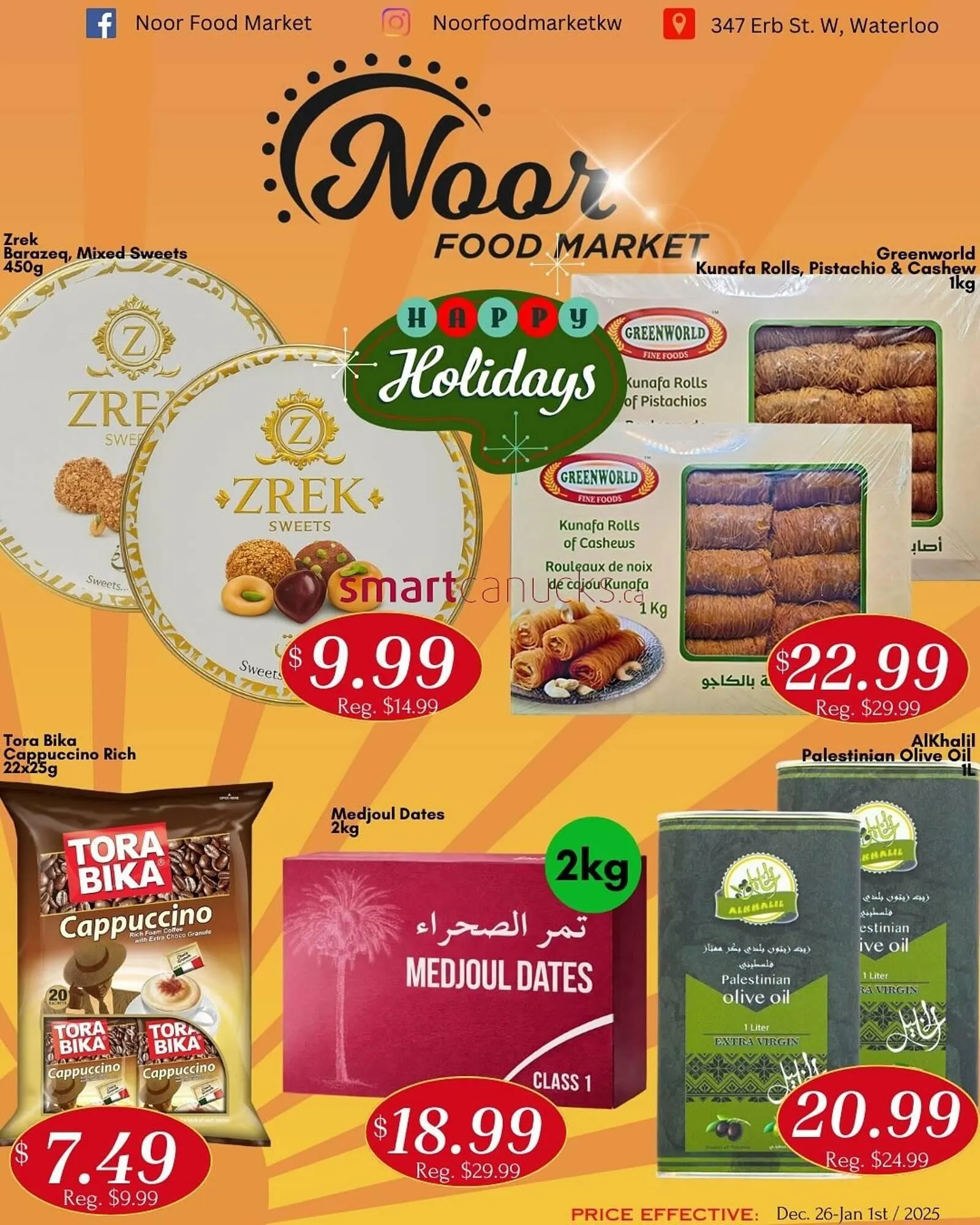 Noor Food Market flyer from December 26 to January 1 2026 - flyer page 1