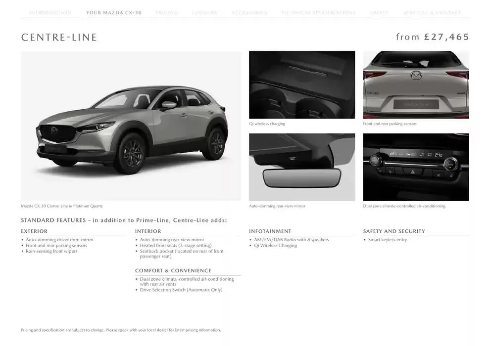 Mazda CX-30 from February 21 to February 21 2026 - flyer page 7