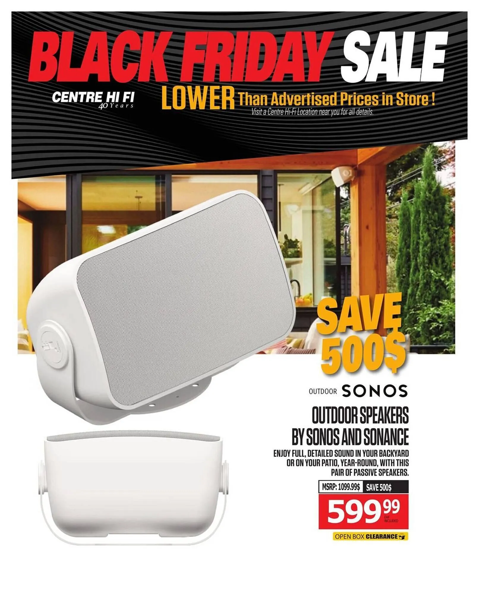 Centre Hi-Fi flyer from November 28 to December 4 2025 - flyer page 39