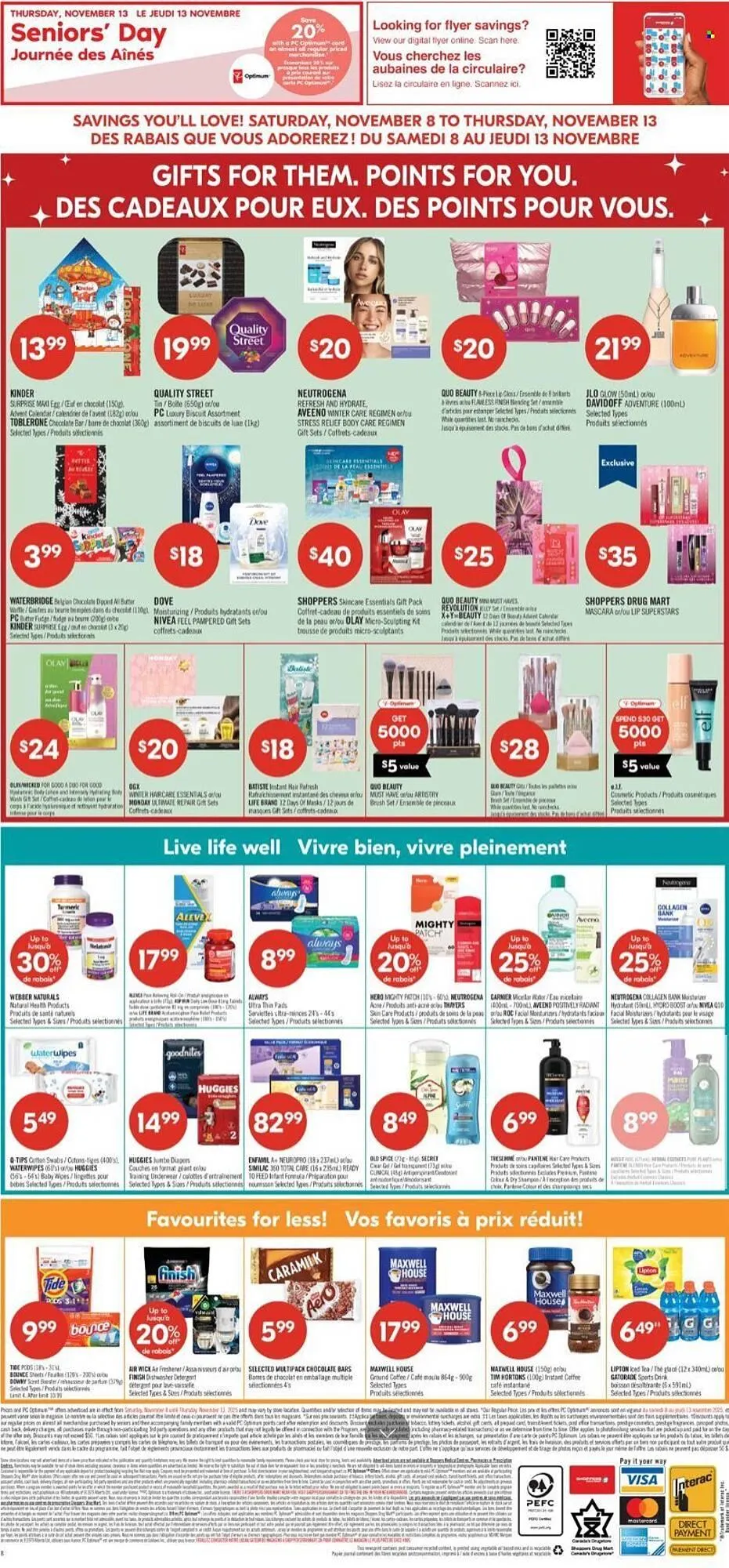 Shoppers Drug Mart flyer from November 8 to November 13 2025 - flyer page 22