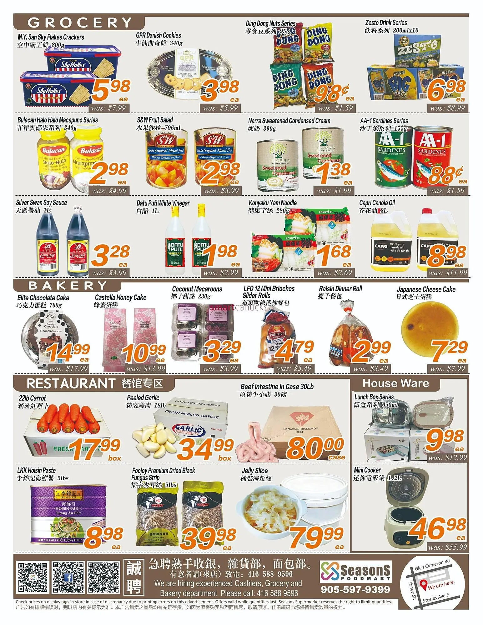 Seasons Foodmart flyer from September 5 to September 11 2025 - flyer page 4