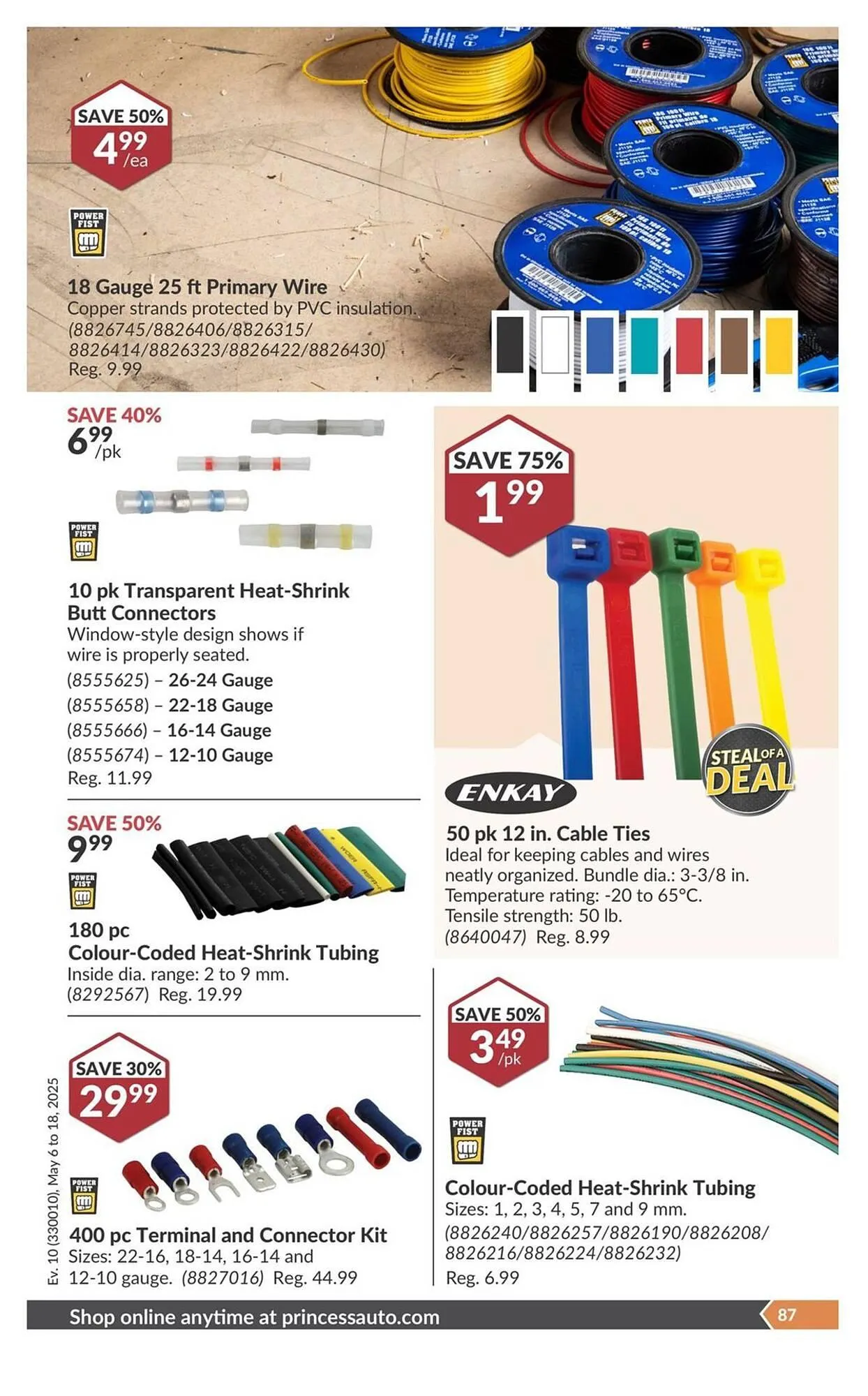 Princess Auto flyer from May 6 to May 18 2025 - flyer page 92