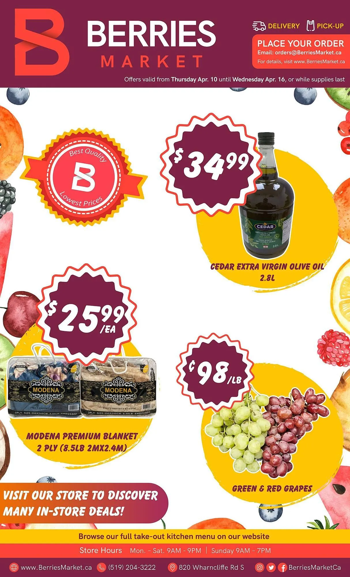 Berries Market flyer - 1
