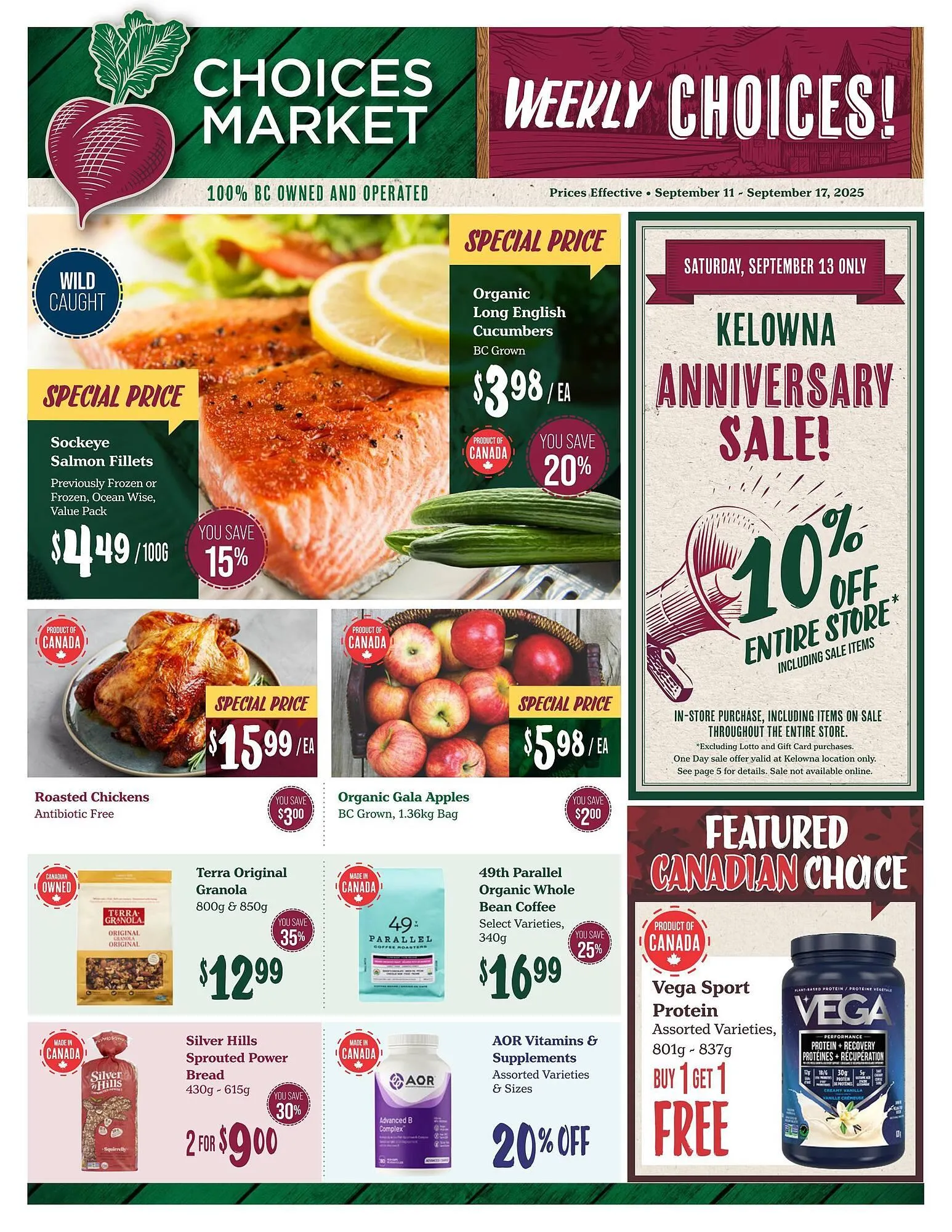 Choices Market flyer from September 11 to September 17 2025 - flyer page 1