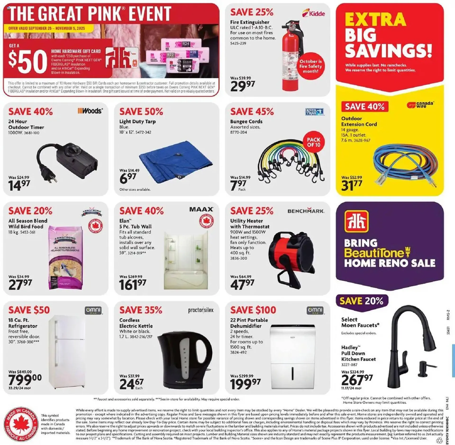 Home Hardware flyer from October 9 to October 23 2025 - flyer page 2