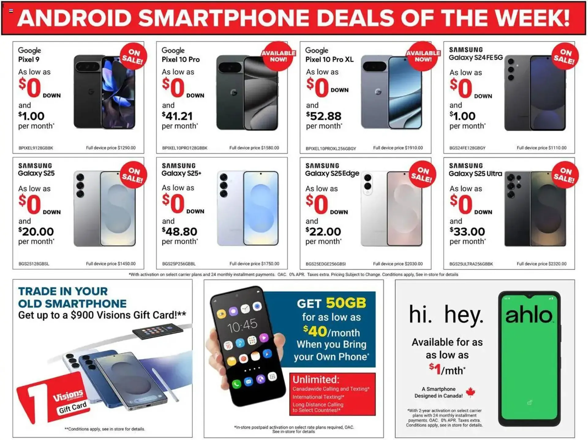 Visions Electronics flyer from October 10 to October 17 2025 - flyer page 10