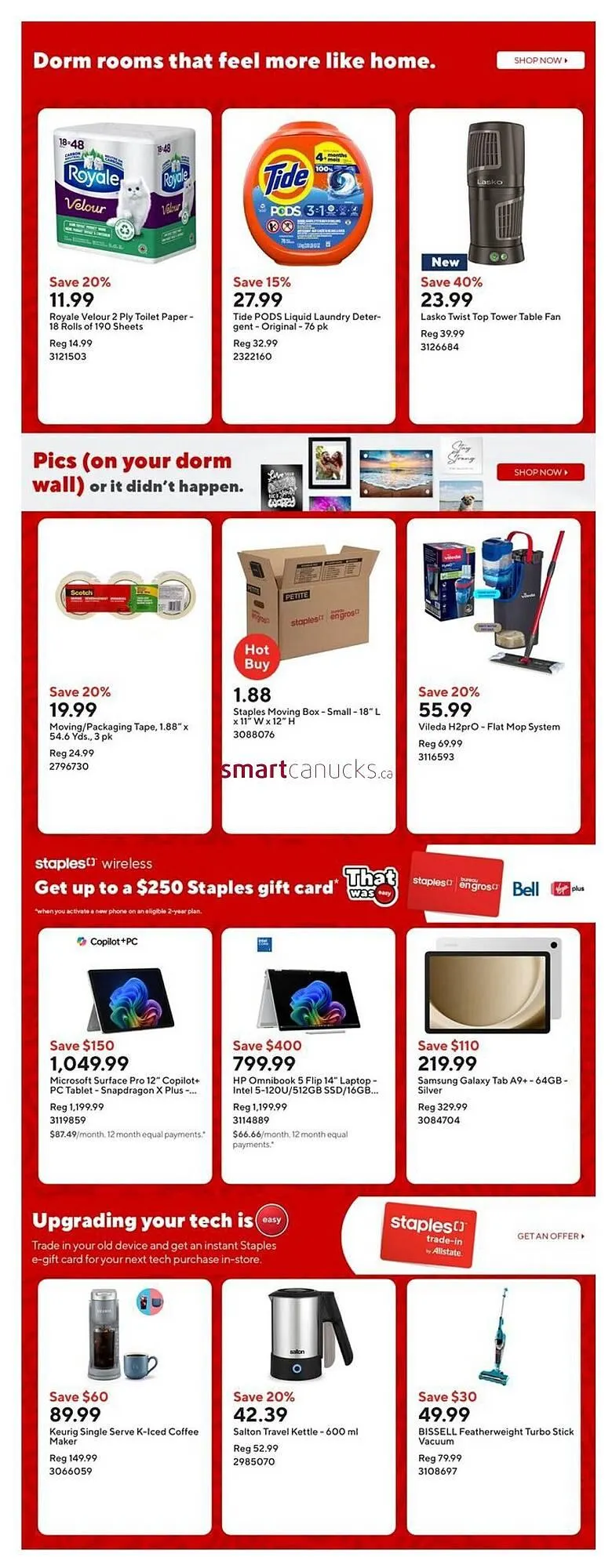 Staples flyer from August 29 to September 4 2025 - flyer page 3
