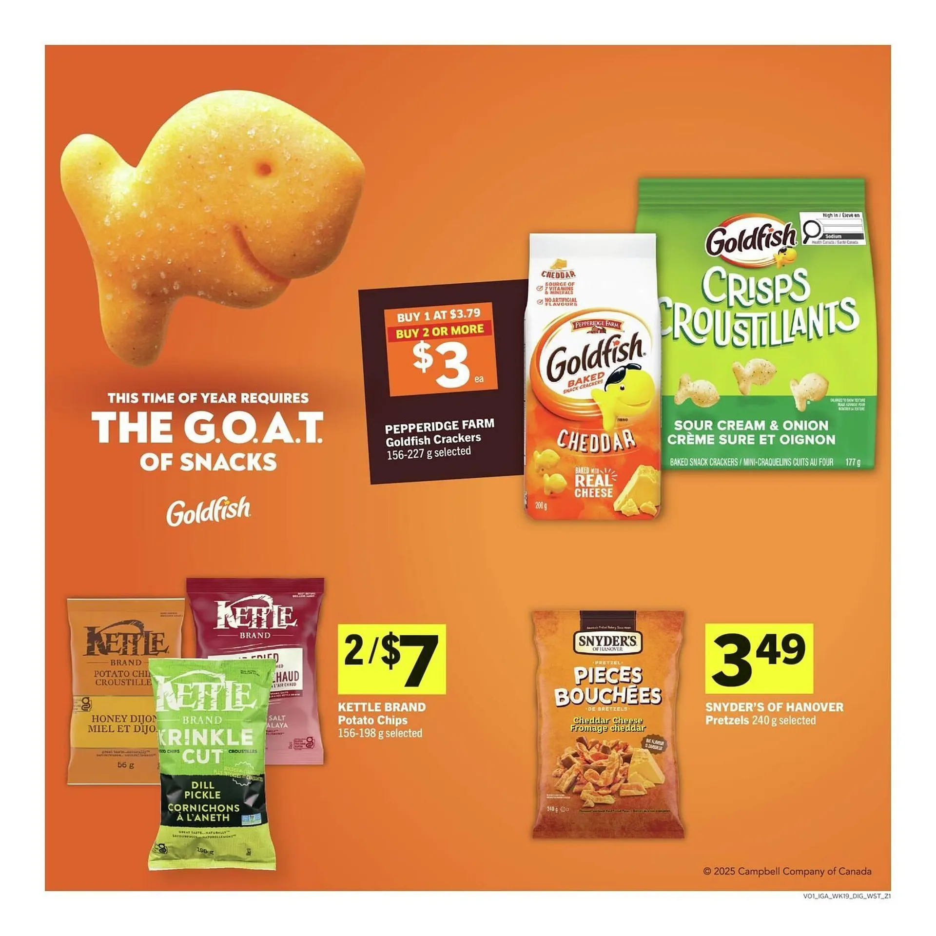 IGA flyer from September 4 to September 18 2025 - flyer page 13