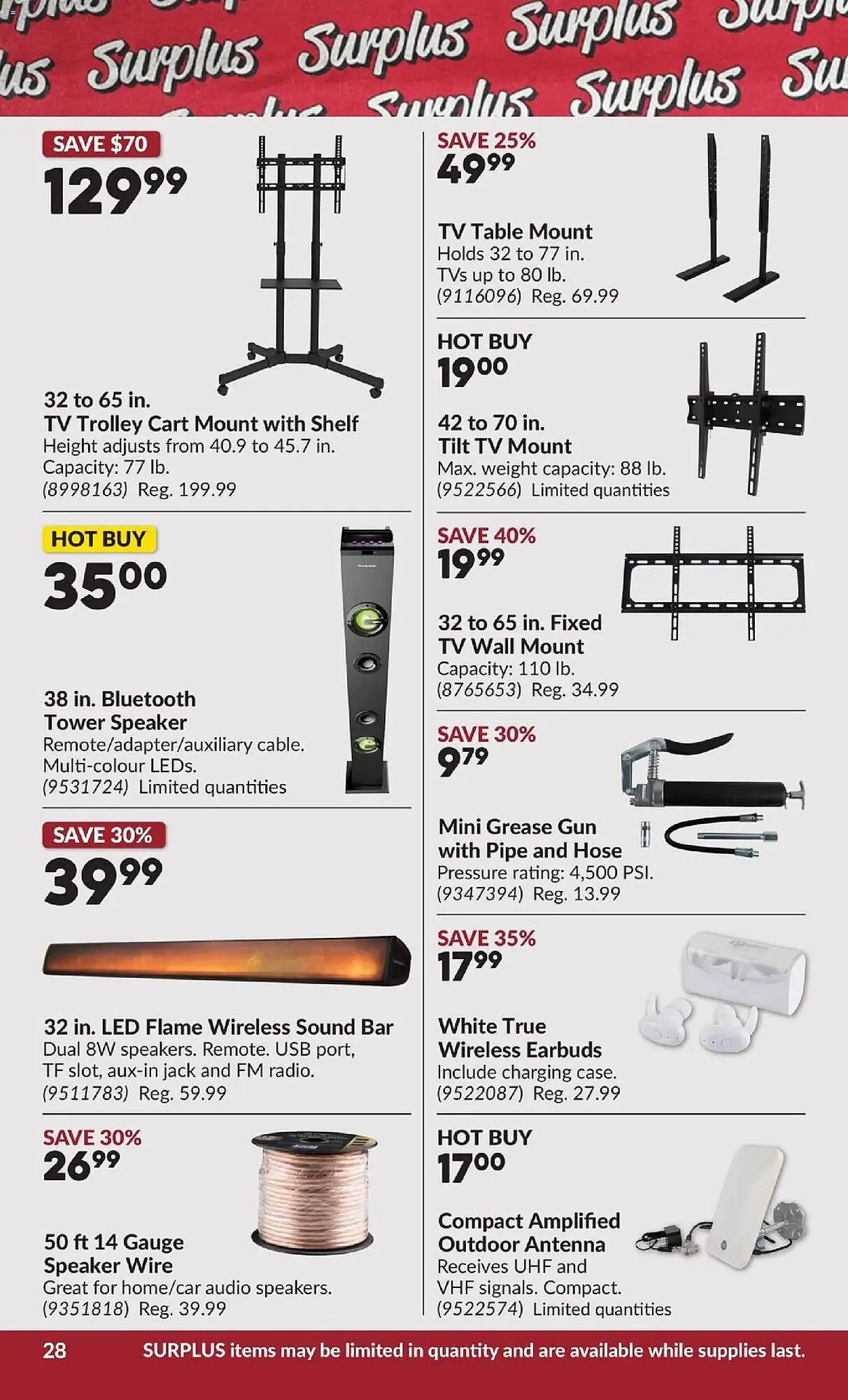 Princess Auto flyer from January 13 to January 25 2026 - flyer page 34