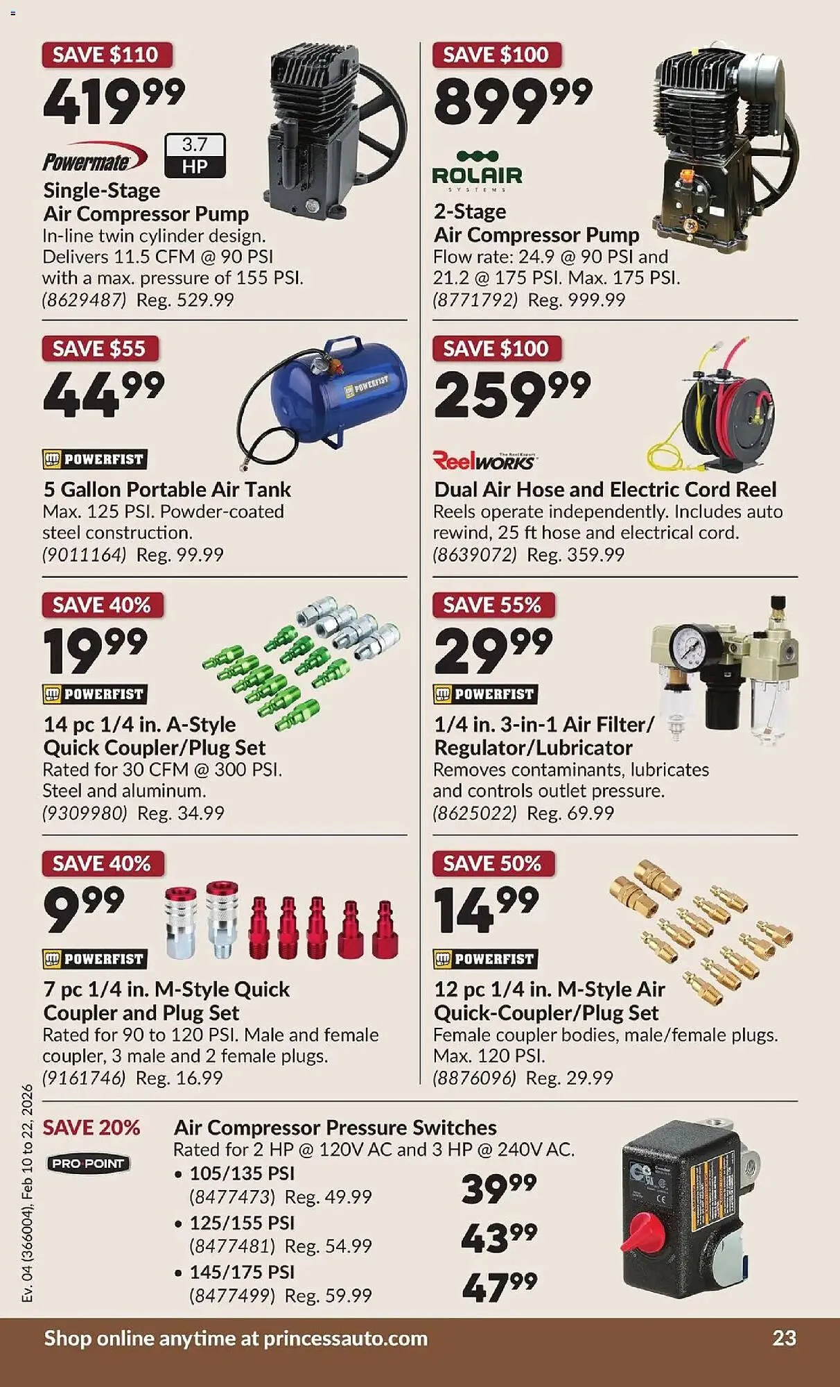 Princess Auto flyer from February 10 to February 22 2026 - flyer page 28