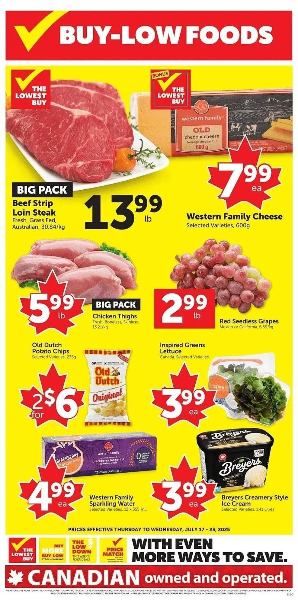 Buy-Low Foods flyer - 1