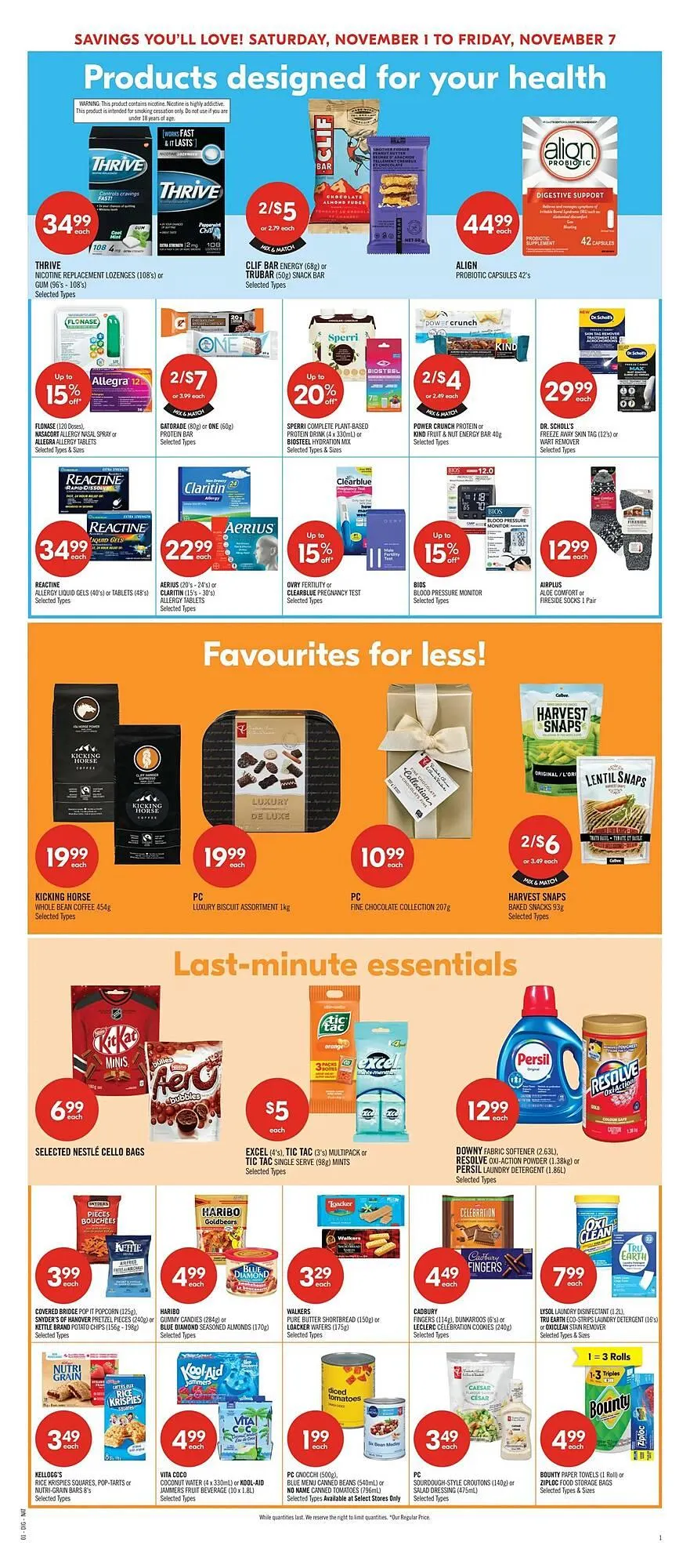 Shoppers Drug Mart flyer from October 31 to November 6 2025 - flyer page 22