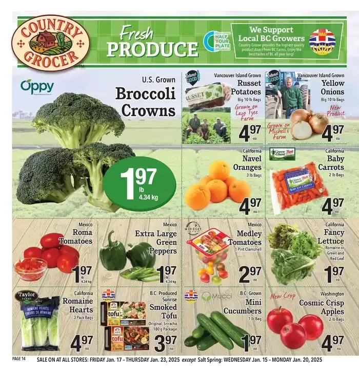 Discover attractive offers from January 15 to January 22 2025 - flyer page 14