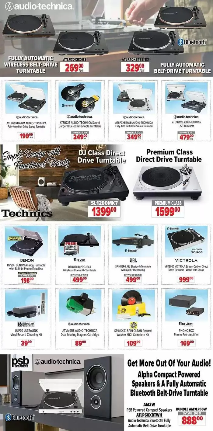 2001 Audio Video weekly flyer from January 10 to January 17 2025 - flyer page 2