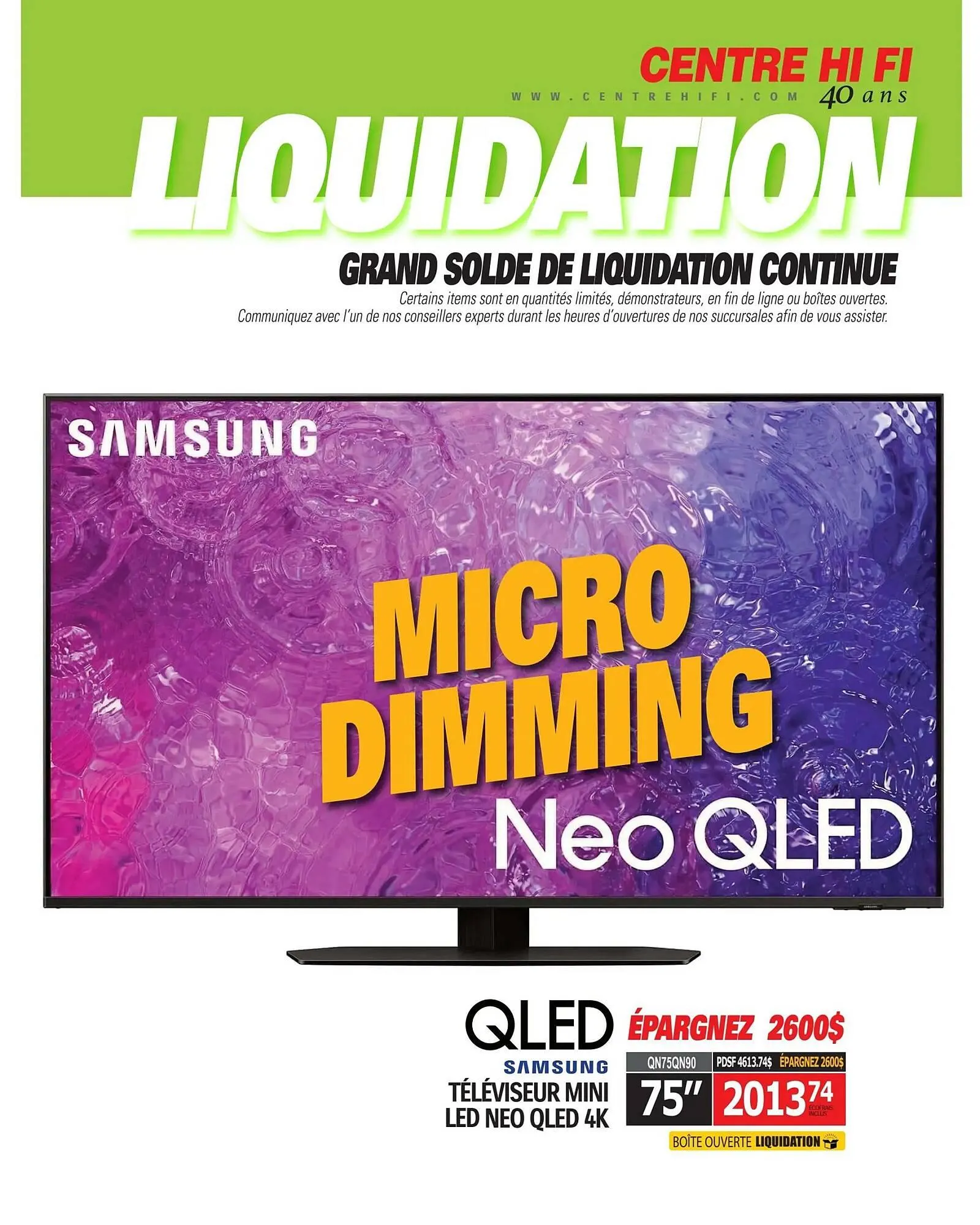 Centre Hi-Fi flyer from August 29 to September 4 2025 - flyer page 70