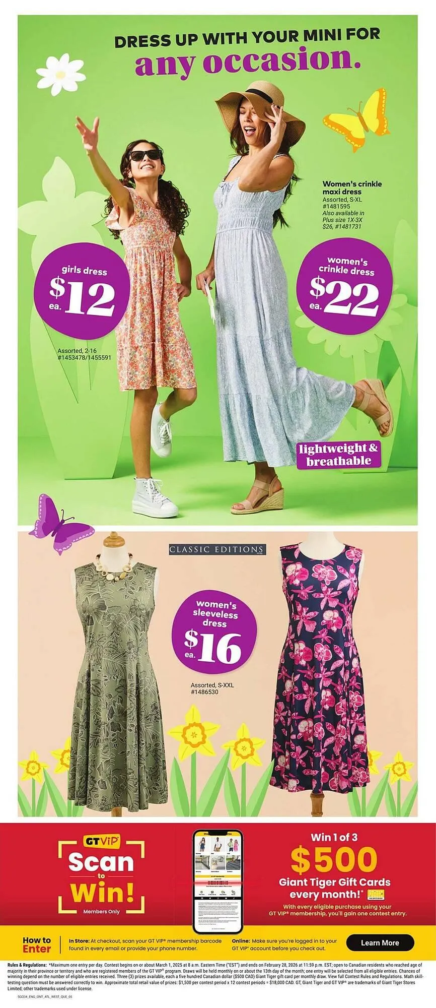 Giant Tiger flyer from March 27 to April 10 2025 - flyer page 7