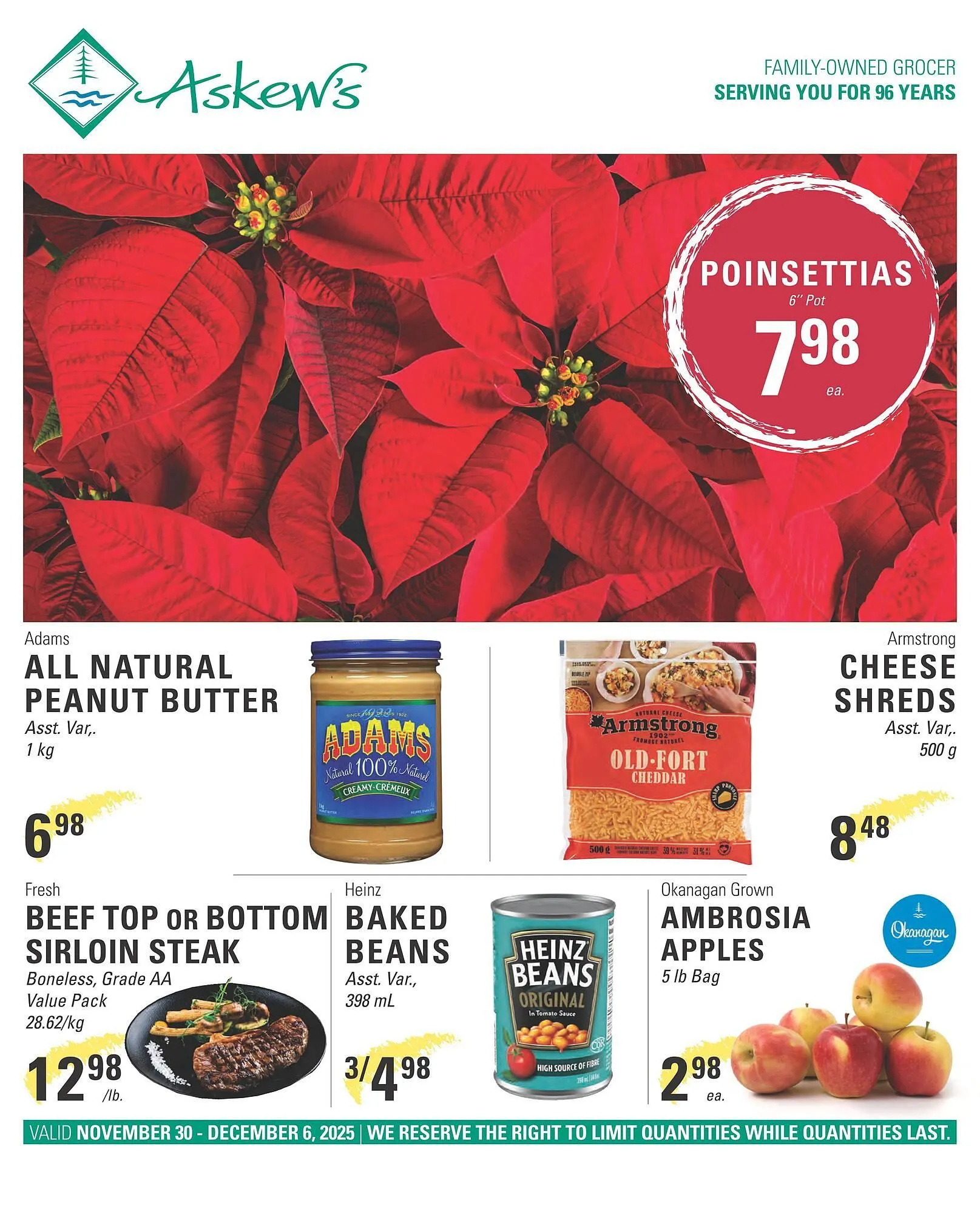 Askews Foods flyer from November 30 to December 6 2025 - flyer page 1