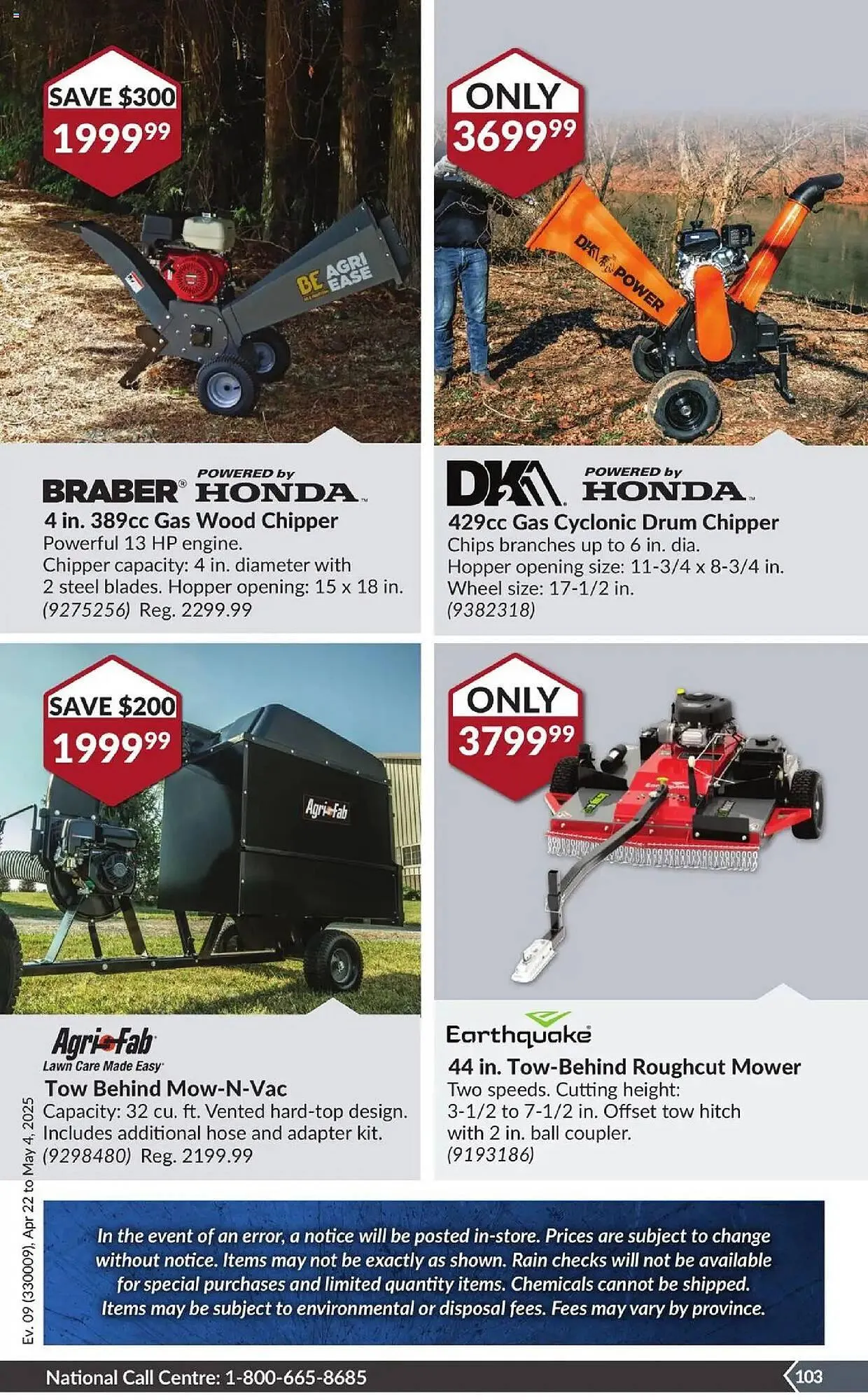 Princess Auto flyer from April 22 to May 4 2025 - flyer page 108