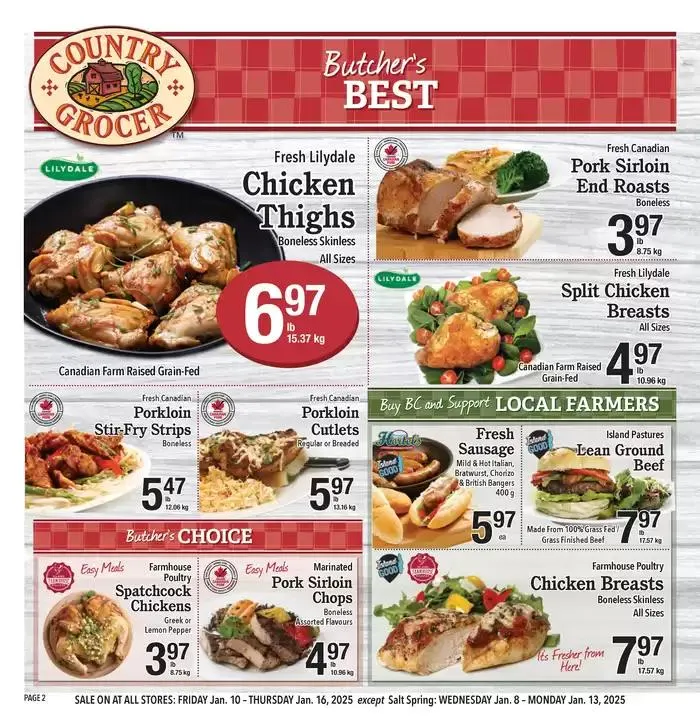 New offers to discover from January 8 to January 15 2025 - flyer page 2