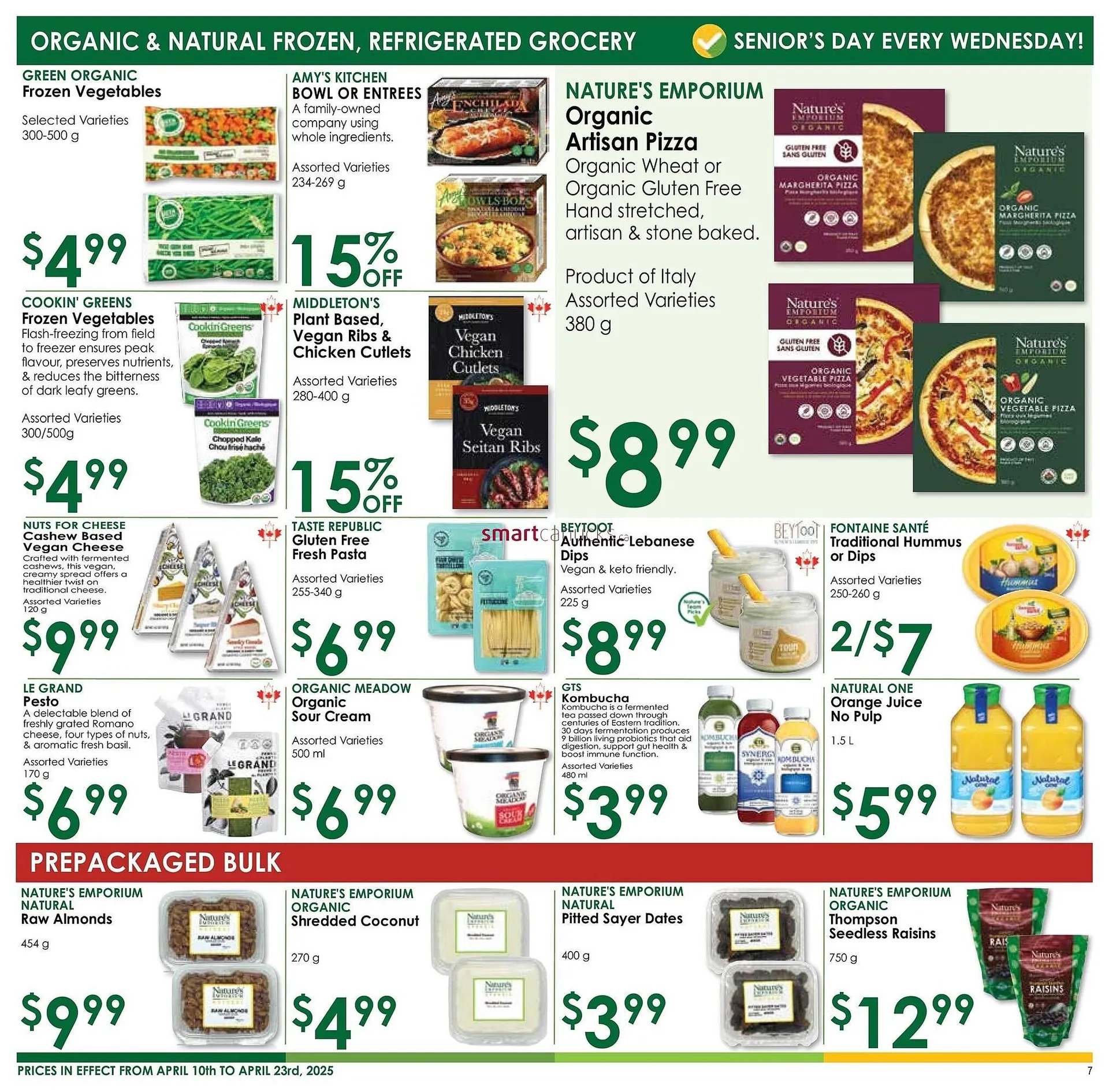 Nature's Emporium flyer from April 11 to April 17 2025 - flyer page 7