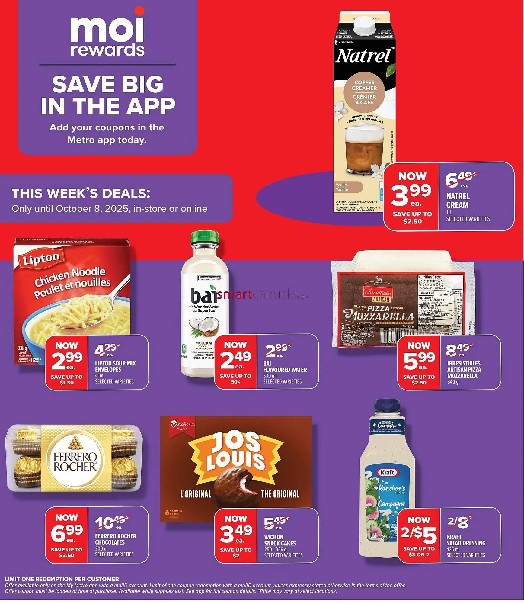 Metro flyer from October 2 to October 8 2025 - flyer page 5