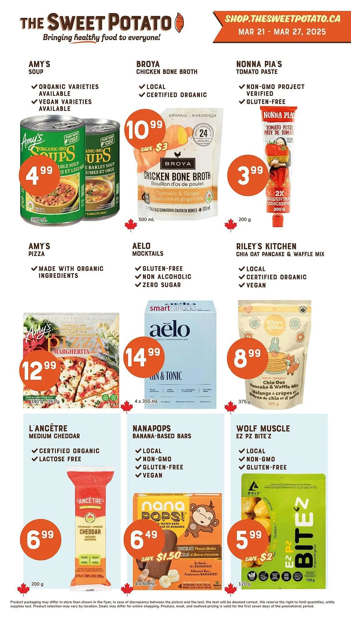 The Sweet Potato flyer from March 20 to April 20 2025 - flyer page 5