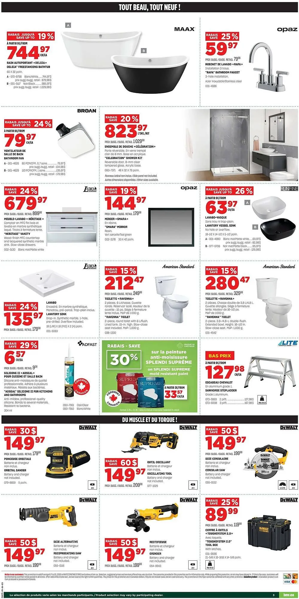 BMR flyer from April 17 to April 23 2025 - flyer page 3