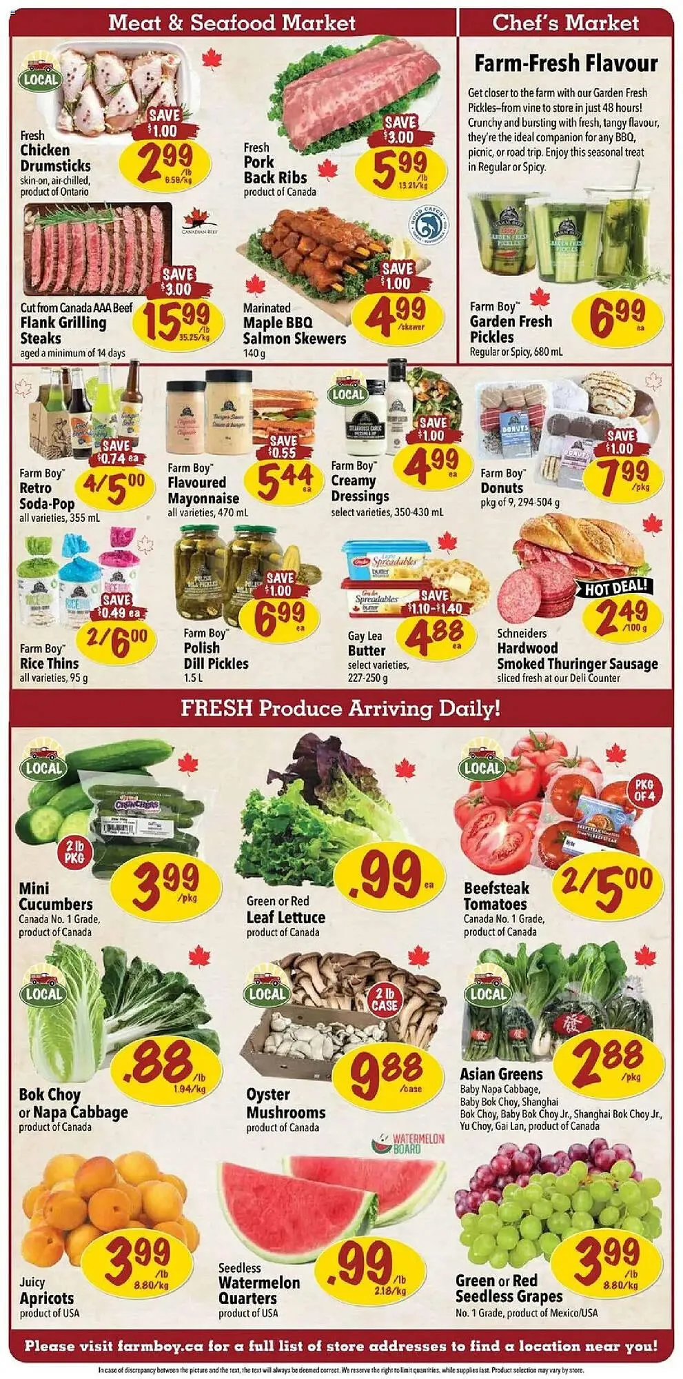 Farm Boy flyer from July 10 to July 17 2025 - flyer page 2