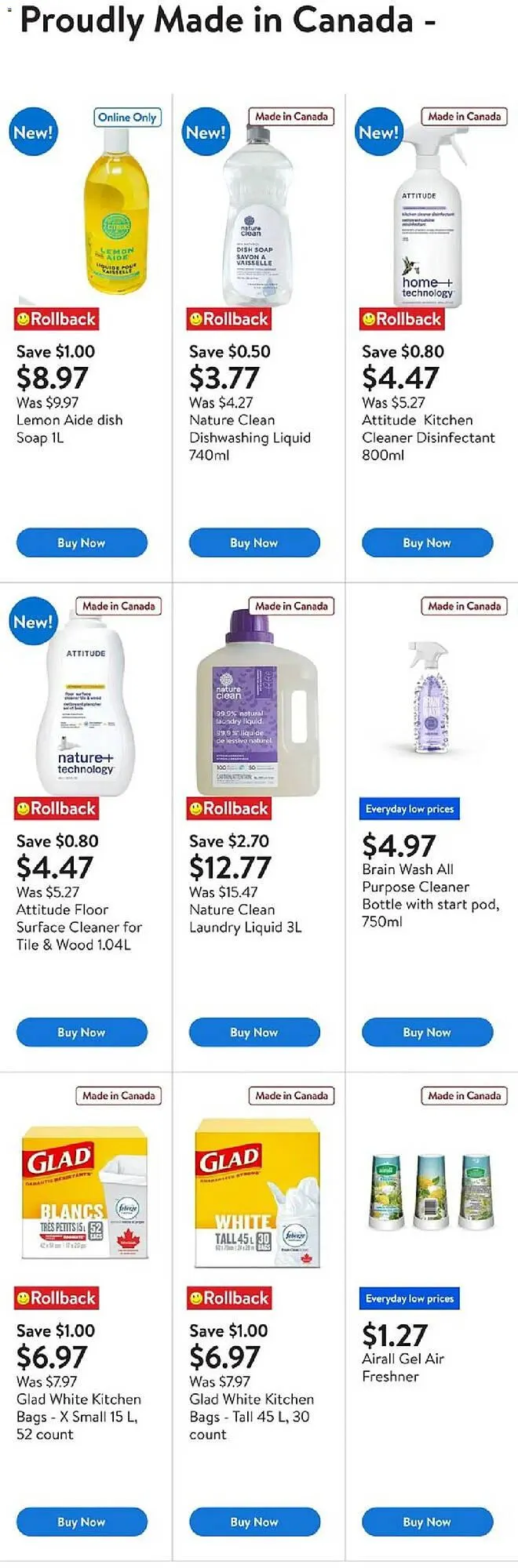 Walmart flyer from September 25 to October 9 2025 - flyer page 8